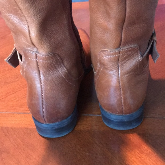 Naturalizer brown leather riding boots size 7.5M - Picture 15 of 16
